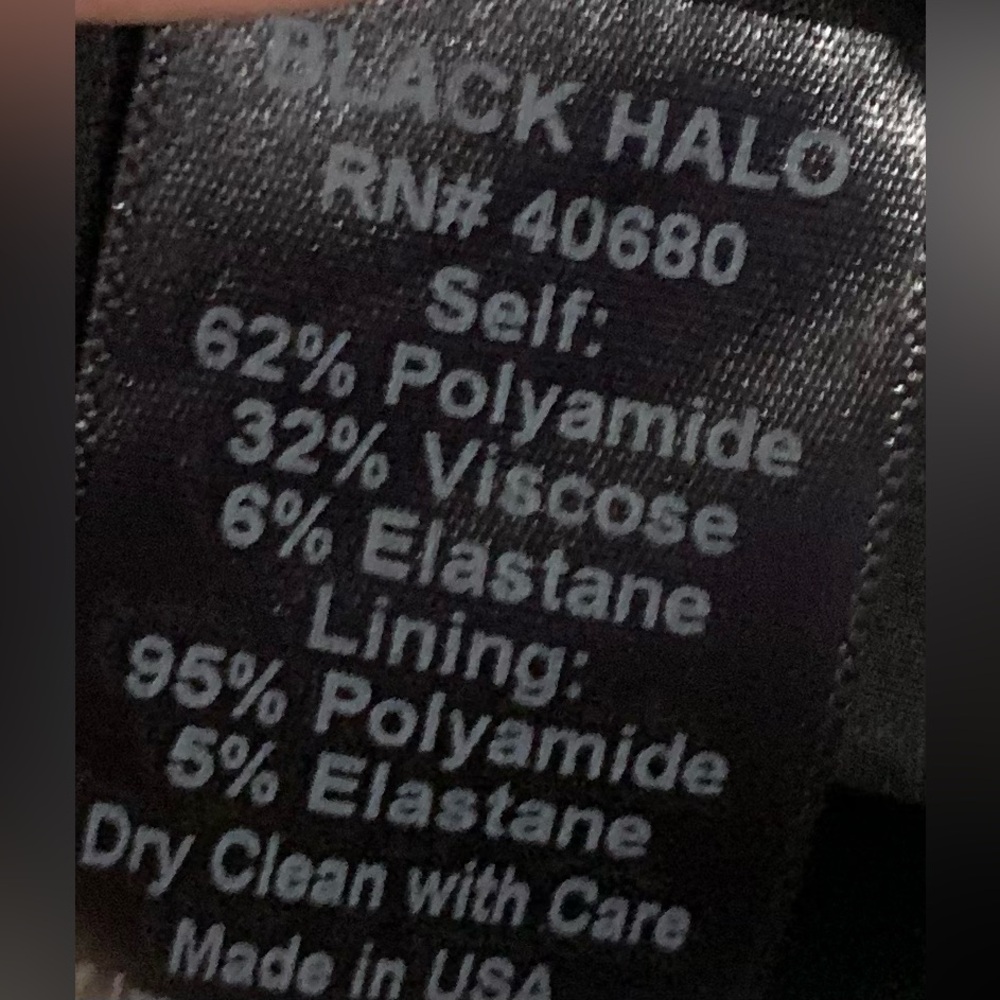 Black Halo black Madigan off the shoulder dress - Picture 5 of 5